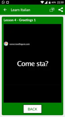 Aprende Italiano android App screenshot 3